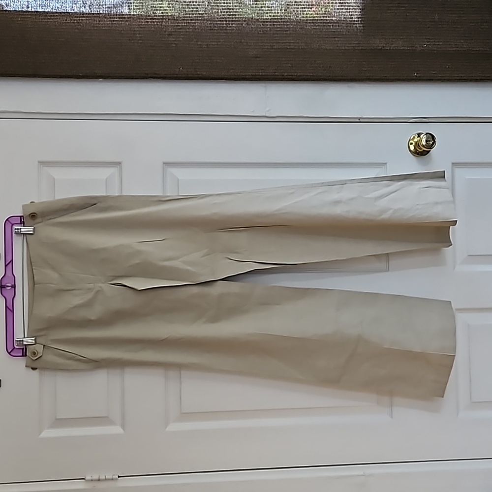 Theory Linen Viscose Spandex Pants